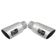 Load image into Gallery viewer, aFe MACH Force-Xp 304 Stainless Steel Clamp-on Exhaust Tip Polished (49T40606-P15)