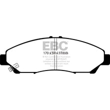 Load image into Gallery viewer, EBC Redstuff Ceramic Low Dust Brake Pads (DP31801C)