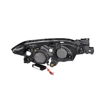 Load image into Gallery viewer, ANZO USA 2004-2008 Mazda 3 Projector Headlights w/ Halo Black (CCFL) (121228)