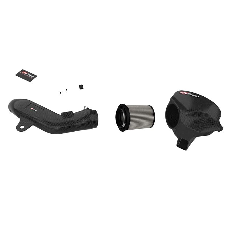 aFe Black Series Stage-2 Carbon Fiber Cold Air Intake System w/ Pro DRY S Media (58-10004D)