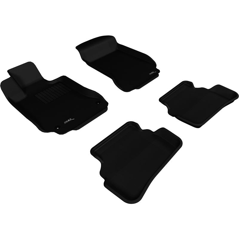 3D Maxpider KAGU Floor Mat, BLACK, 1ST ROW/2ND ROW (L1MB00901509)