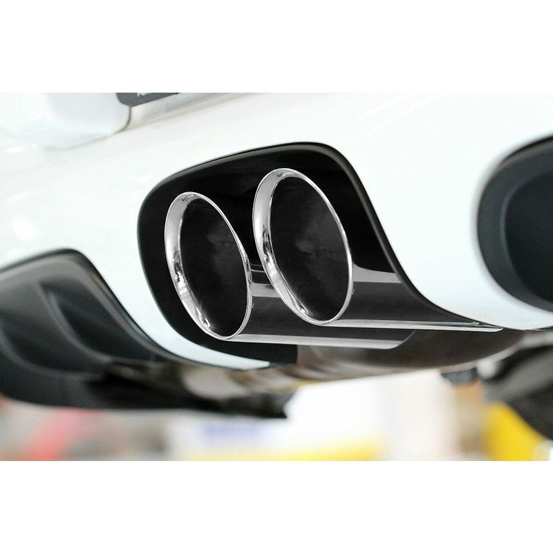 Fabspeed 987 Boxster/Cayman Maxflo True X-Pipe with Dual Tips (05-08) (FS.POR.987.DLTB)