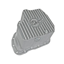 Load image into Gallery viewer, aFe Street Series Engine Oil Pan Raw w/ Machined Fins (46-70340)