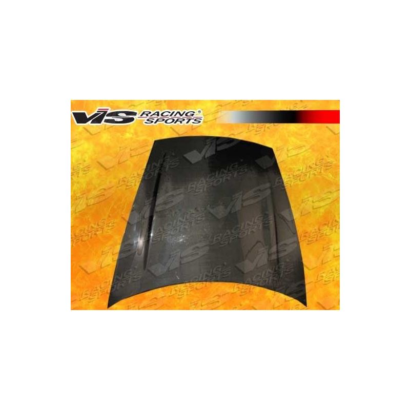 VIS Racing Turbo Style Black Carbon Fiber Hood (02PSCAY4DTUR-010C)