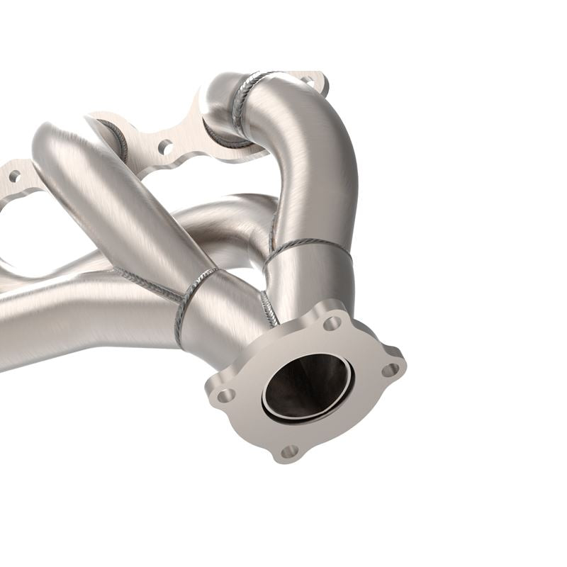 aFe Twisted Steel 1-3/4 IN 304 Stainless Steel Shorty Headers for 2016-2021 Chevrolet Camaro(48-34144)