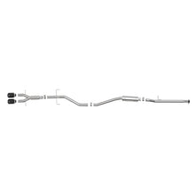 Load image into Gallery viewer, Takeda 2-1/2 IN 304 Stainless Steel Cat-Back Exhaust System w/ Black Tips (49-36619-B)