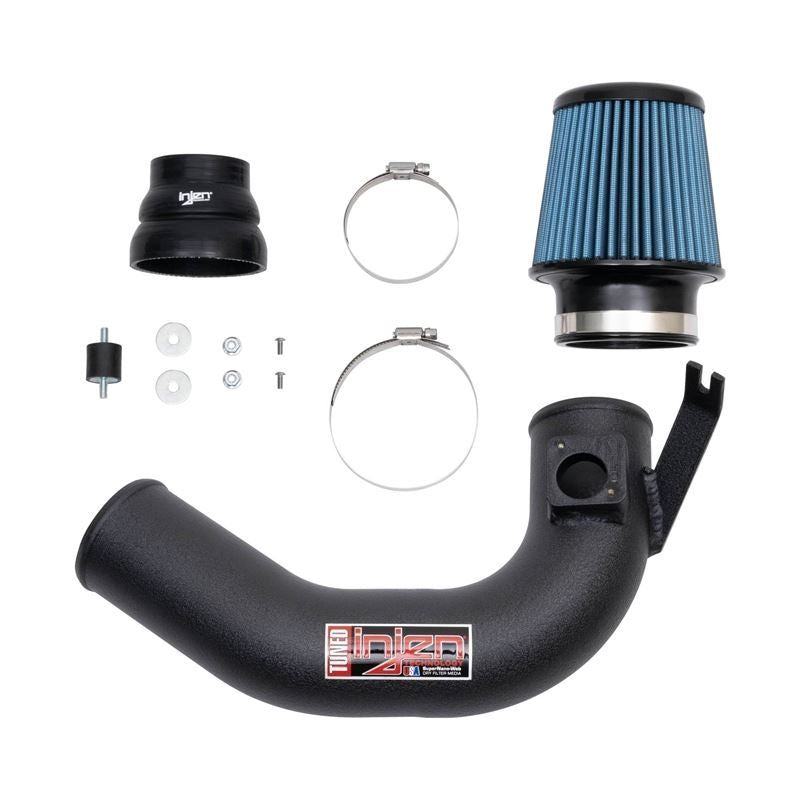 Injen Wrinkle Black SP Short Ram Cold Air Intake System for 18-21 Mazda Mazda 6 L4-2.5L Turbo (SP6074WB)