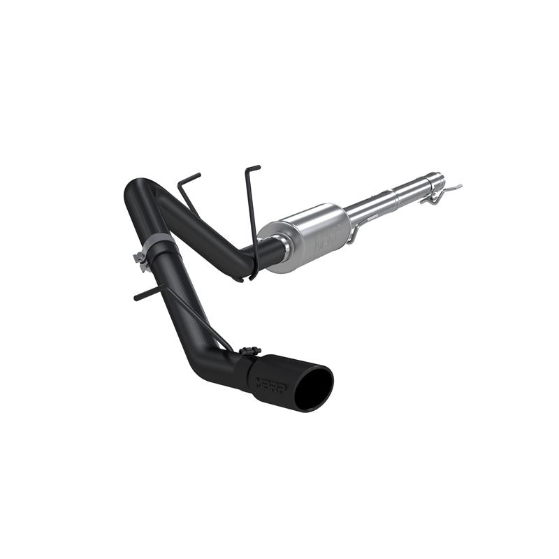 MBRP Exhaust 3in. Cat Back Single Side Black Coated (S5142BLK)