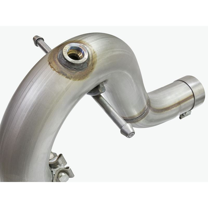 aFe Rebel Series 3 IN 409 Stainless Steel DPF-Back Exhaust System w/Polished Tip (49-44065-P)