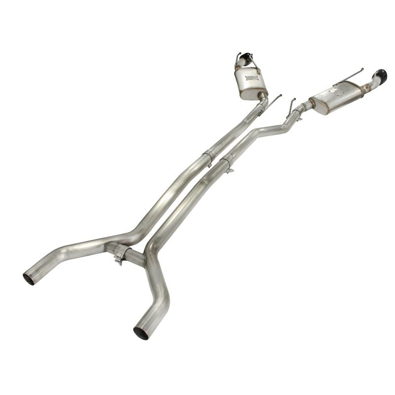 aFe MACH Force-Xp 2-1/2in 409 Stainless Steel Cat-Back Exhaust System w/Black Tip (49-44042-B)