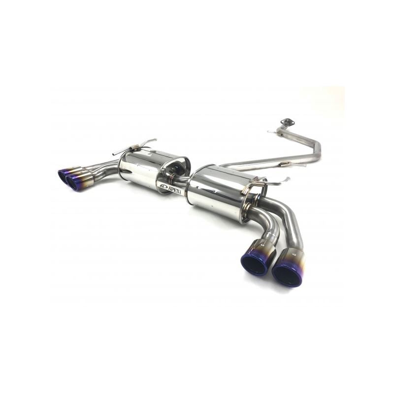 APEXi® - N1 Evolution-X Exhaust System with Titanium Tips (164-T004J)