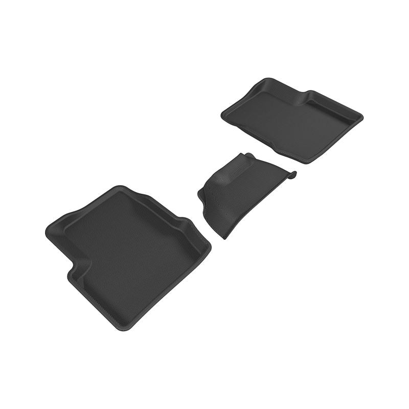 3D Maxpider KAGU Floor Mat, BLACK, 2ND ROW (L1FA00521509)