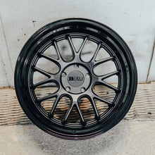 Load image into Gallery viewer, F1R F21 19x9.5 - Satin Black/ Gloss Black Lip Wheel