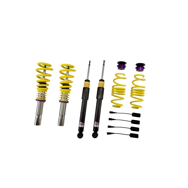 KW Suspension Coilover Kit V1 Bundle for Audi Q5 (8R) all models equipped w/ electronic dampening (10210103)