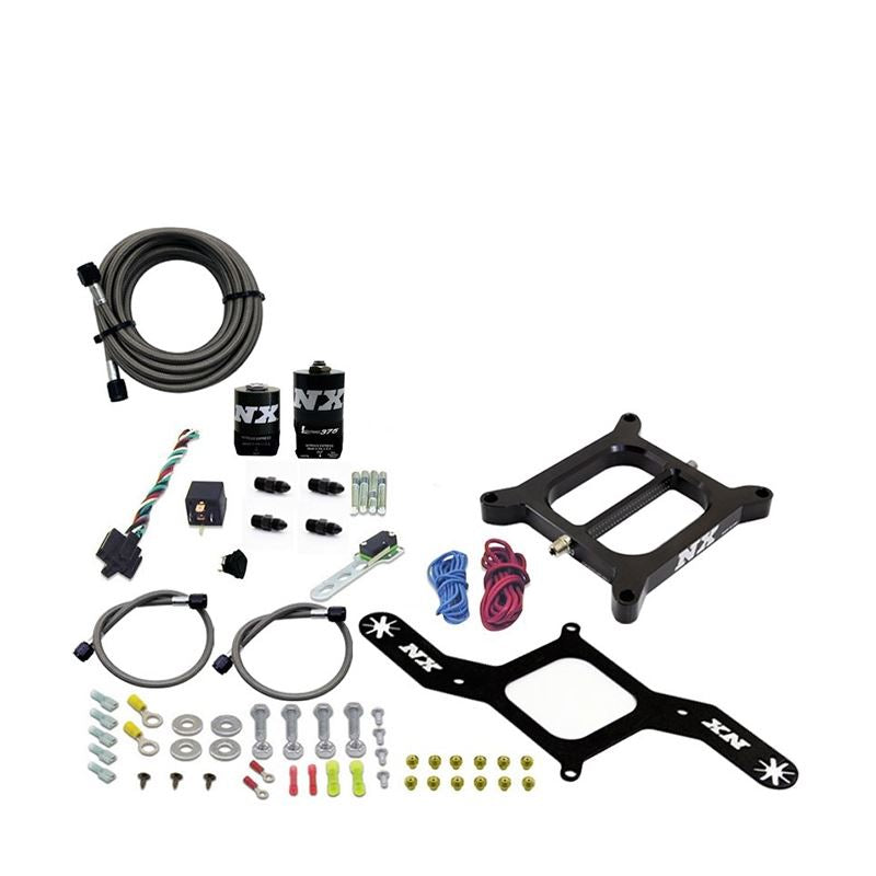 Nitrous Express 4150 RNC Conventional Nitrous Plate Kit w/.375in Solenoid w/o Bottle (55140-00)