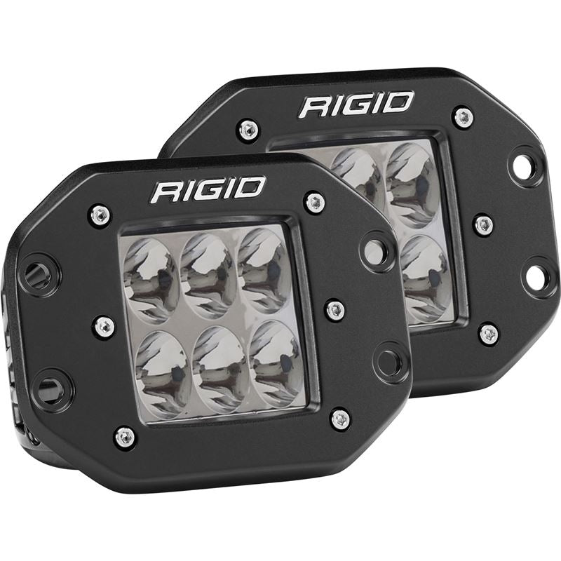 Rigid Industries D2 - Flush Mount - Driving Pair (512313)