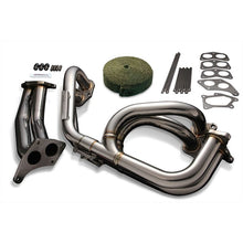 Load image into Gallery viewer, EXHAUST MANIFOLD KIT EXPREME EJ TWIN SCROLL WRX/STI EQUAL LENGTH with TITAN BANDAGE (TB6010-SB01A)