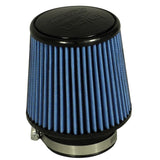 Injen AMSOIL Ea Nanofiber Dry Air Filter - 3 Filter 5 Base / 4 7/8 Tall / 4 Top (X-1020-BB)