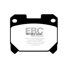 Load image into Gallery viewer, EBC Greenstuff 2000 Series Sport Brake Pads (DP21005)