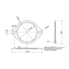 Load image into Gallery viewer, GReddy GPP 80mm Oval Exhaust Gasket (11000325)