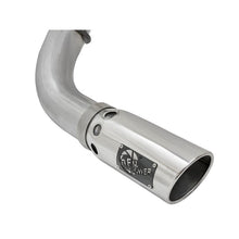 Load image into Gallery viewer, aFe Large Bore-HD 4 IN DPF-Back Stainless Steel Exhaust System w/Polished Tip (49-46113-P)