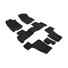 Load image into Gallery viewer, 3D Maxpider ELEGANT Floor Mat, BLACK, 1ST ROW/2ND ROW/3RD ROW (L1MB03904709)