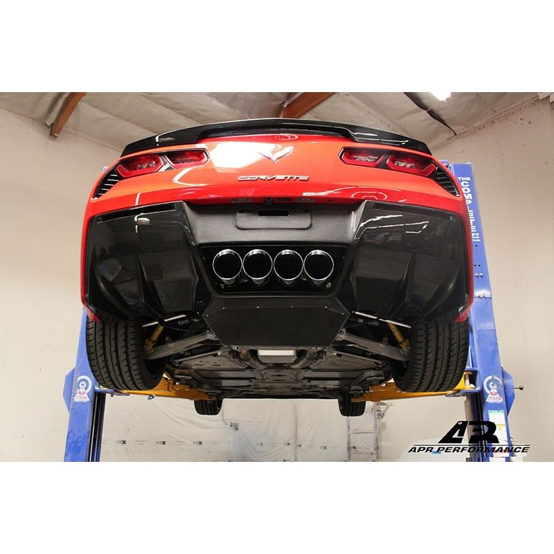 APR Performance Carbon Fiber Rear Diffuser With Undertray (AB-277020)