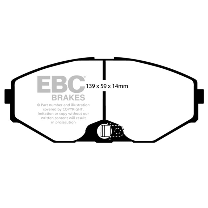 EBC Greenstuff 2000 Series Sport Brake Pads (DP21471)