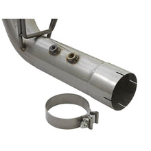 Load image into Gallery viewer, aFe Large Bore-HD 4 IN 409 Stainless Steel DPF-Back Exhaust w/Dual Polished Tips (49-44086-P)