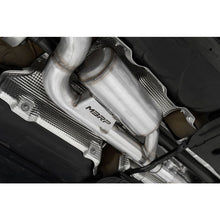 Load image into Gallery viewer, MBRP Exhaust 3in. Cat Back Quad Split Rear T304 CF Tip (S46123CF)