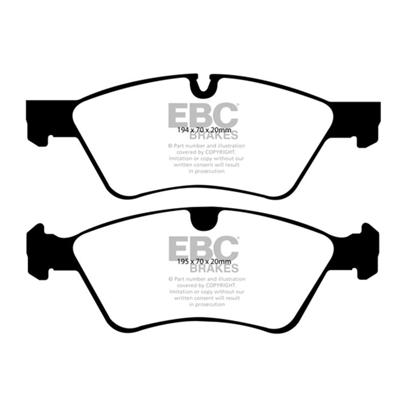 EBC Yellowstuff Street And Track Brake Pads (DP41592R)