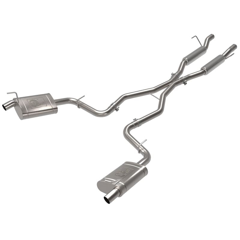 aFe POWER Vulcan Series 2-1/4 IN to 2-1/2 IN Stainless Steel Cat-Back Exhaust System (49-38100)