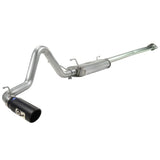 aFe MACH Force-Xp 2-1/2in 409 Stainless Steel Cat-Back Exhaust System w/Black Tip (49-46021-B)