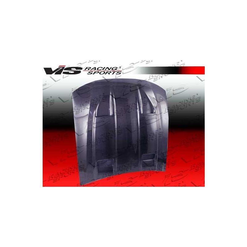 VIS Racing Mach 5 Style Black Carbon Fiber Hood (99FDMUS2DMK5-010C)