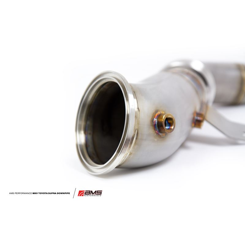 AMS Performance Toyota GR Supra Stainless Steel Race Downpipe (AMS.38.05.0001-1)