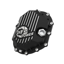 Load image into Gallery viewer, aFe Pro Series Front Differential Cover Black w/ Machined Fins (46-71050B)