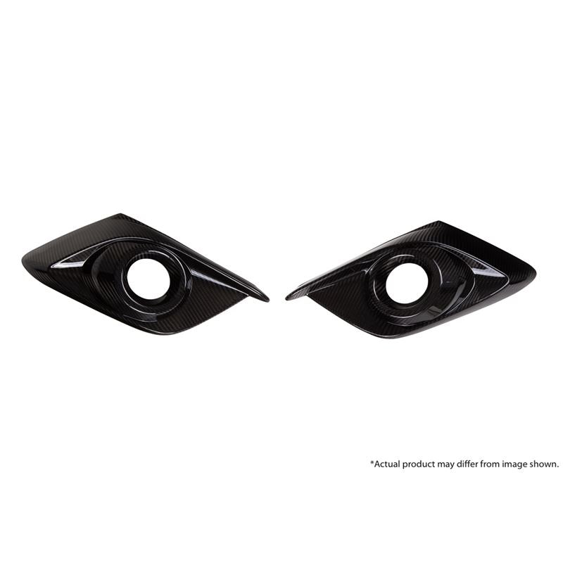 Revel Gt Dry Carbon Fog Light Cover (Left/Right) 2014-2017 Mazda Mazda3 2 Pcs (1TR4GT0BM04)