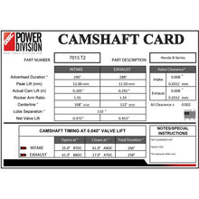 Load image into Gallery viewer, GSC Power-Division T2 Camshafts (gsc7015T2)