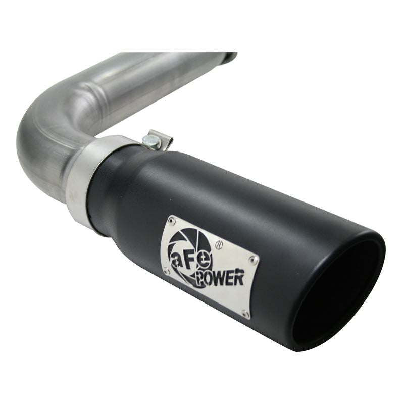 aFe MACH Force-Xp 3 IN 409 Stainless Steel Cat-Back Exhaust System w/Black Tip (49-43043-B)