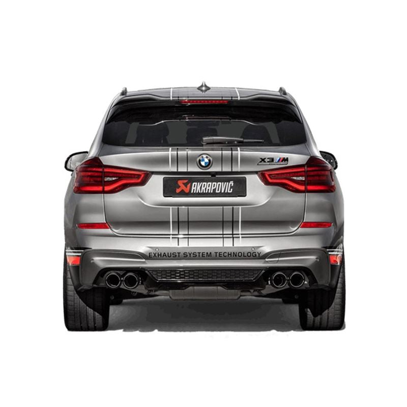 Akrapovic Slip-On Line Titanium Exhaust for BMW X3 F97/ BMW X4 F98 (S-BM/T/10H)