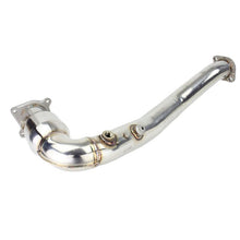 Load image into Gallery viewer, Invidia Auto Bottom High Flow Cat Front Pipe for 2022+ Subaru WRX (HS22SW4AFPCB)