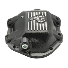 Load image into Gallery viewer, aFe Pro Series Differential Cover Kit Black w/ Machined Fins and Gear Oil (46-70162-WL)