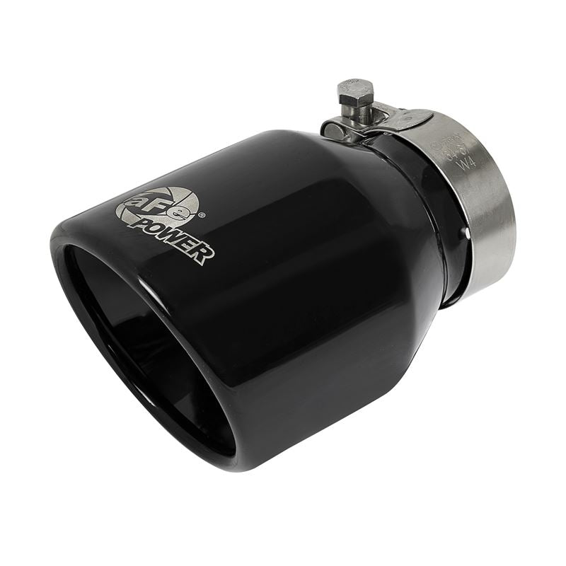 aFe MACH Force-Xp 409 Stainless Steel Clamp-on Exhaust Tip Black (49T25404-B06)