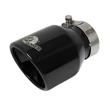 Load image into Gallery viewer, aFe MACH Force-Xp 409 Stainless Steel Clamp-on Exhaust Tip Black (49T25404-B06)