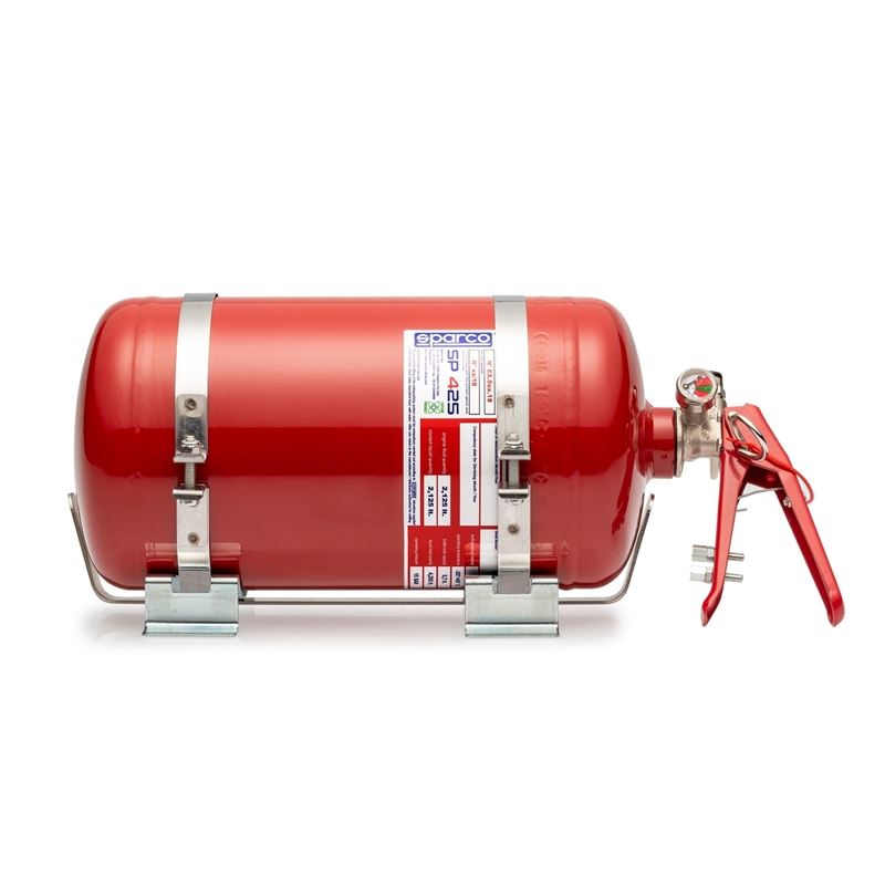 Sparco 4.25 Liter Mechanical Steel Extinguisher System (014772MSL)