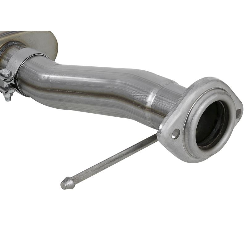 aFe Rebel Series 3 IN to 2-1/2 IN 409 Stainless Steel Cat-Back Exhaust w/ Polish Tip (49-43078-P)