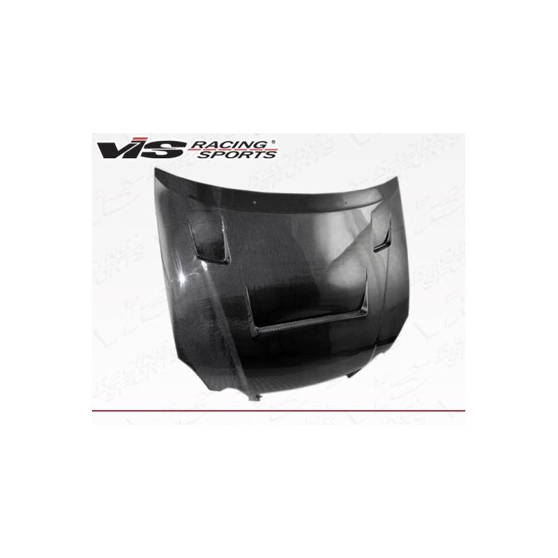 VIS Racing Alfa Style Black Carbon Fiber Hood (98LXGS34DALF-010C)