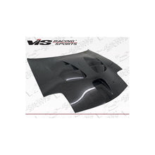 Load image into Gallery viewer, VIS Racing Fuzion Style Black Carbon Fiber Hood (93MZRX72DFZ-010C)