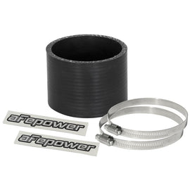 aFe Magnum FORCE Cold Air Intake System (2-1/2 IN ID x 2 IN L) Straight Coupler - Black (59-00051)