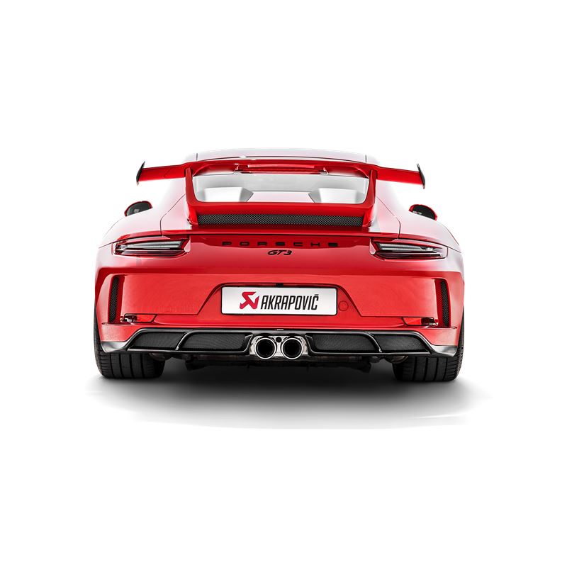 Akrapovic 2018 Porsche 911 GT3 (991.2) Rear Carbon Fiber Diffuser - Matte (DI-PO/CA/6/M)